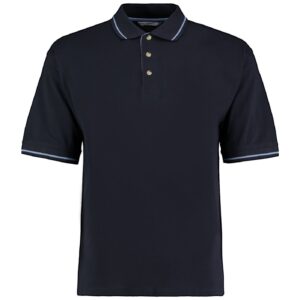 Kustom Kit St Mellion Tipped Cotton Pique Polo Shirt