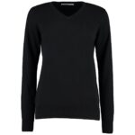Kustom Kit Ladies Arundel Cotton Acrylic V Neck Sweater