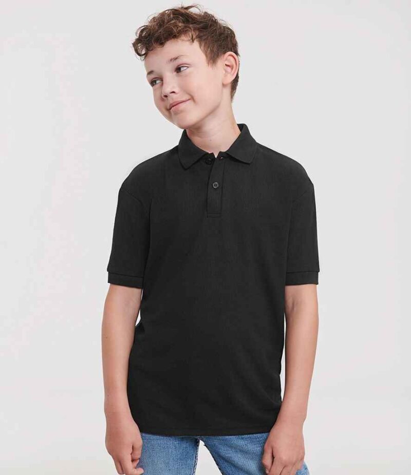 Russell Athletic Kids Poly/Cotton Pique Polo Shirt