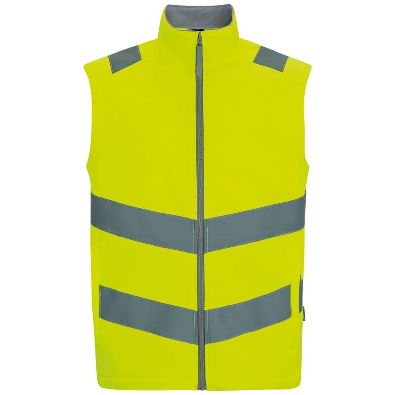Regatta High Visibility Pro Contract Ablaze Soft Shell Bodywarmer