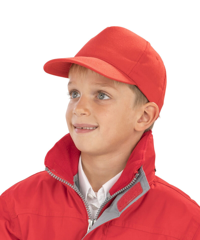 Result Kids Boston 5 Panel Printers Cap