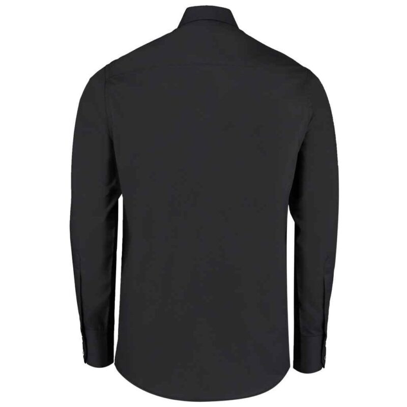 Kustom Kit Long Sleeve Tailored Business Shirt