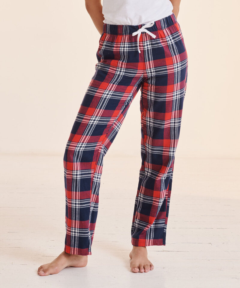 SF Clothing Ladies Tartan Lounge Pants