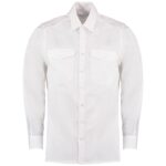 Kustom Kit Long Sleeve Tailored Pilot Shirt