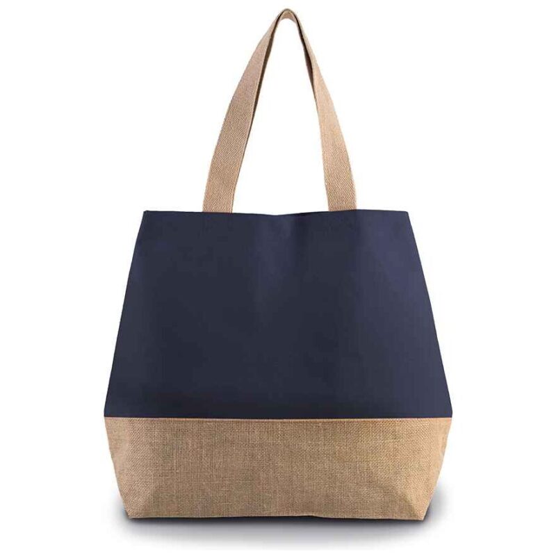 Kimood Canvas & Jute Shopper