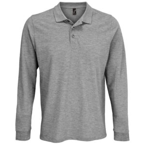 SOL'S Unisex Prime Long Sleeve Pique Polo Shirt