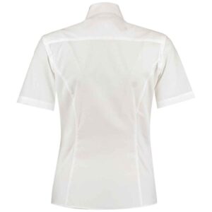 Kustom Kit Ladies Short Sleeve Tailored Business Shirt