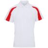 Arctic White/Fire Red