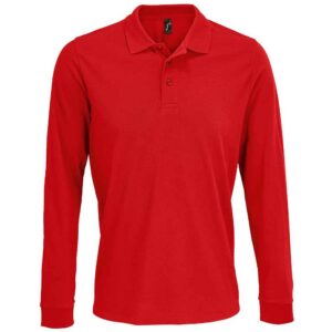 SOL'S Unisex Prime Long Sleeve Pique Polo Shirt