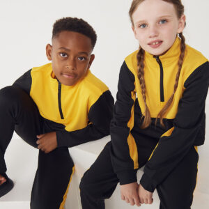 Finden + Hales Kids 1/4 Zip Tracksuit Top