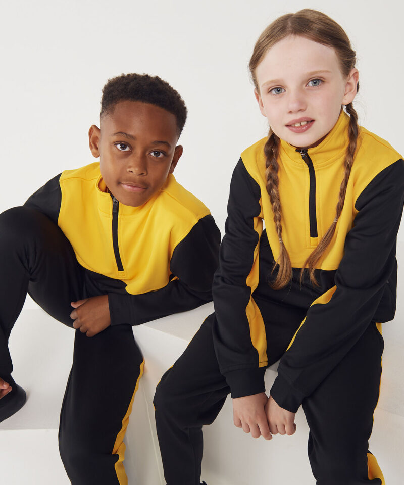 Finden + Hales Kids 1/4 Zip Tracksuit Top