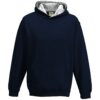 New French Navy/Heather Grey