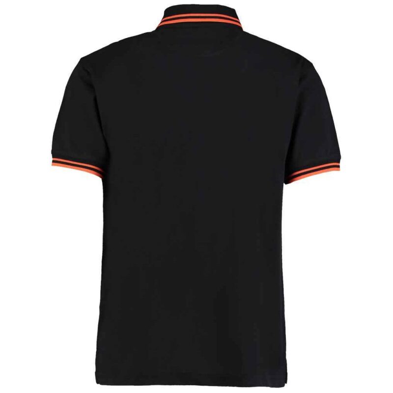 Kustom Kit Contrast Tipped Poly/Cotton Pique Polo Shirt