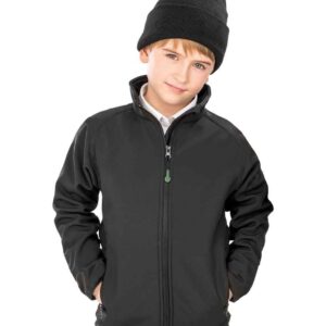 Result Recycled Kids Two Layer Printable Soft Shell Jacket