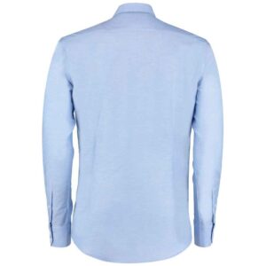 Kustom Kit Long Sleeve Slim Fit Workwear Oxford Shirt