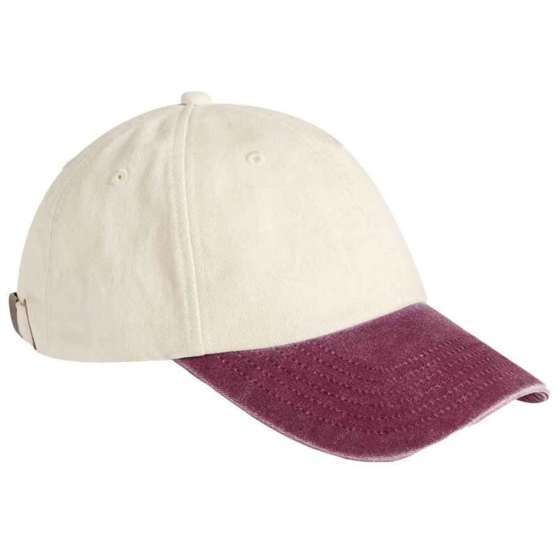 Beechfield Contrast Peak Low Profile Vintage Cap