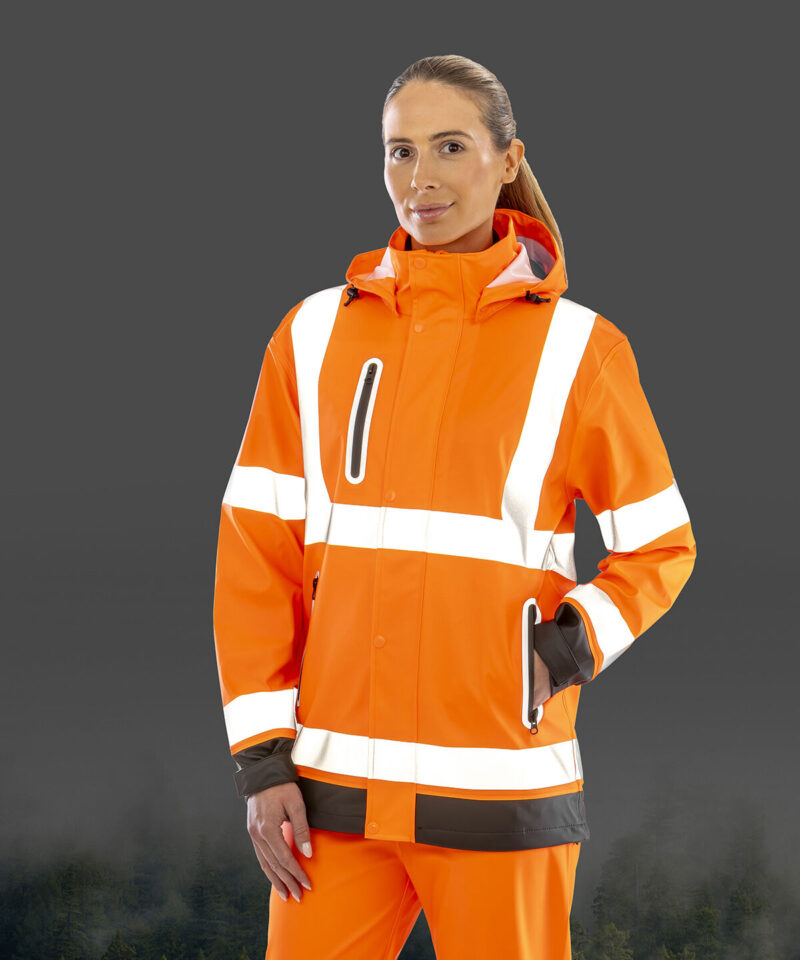 Result Recycled Heavy Duty Prism PU Safe and Dry Jacket