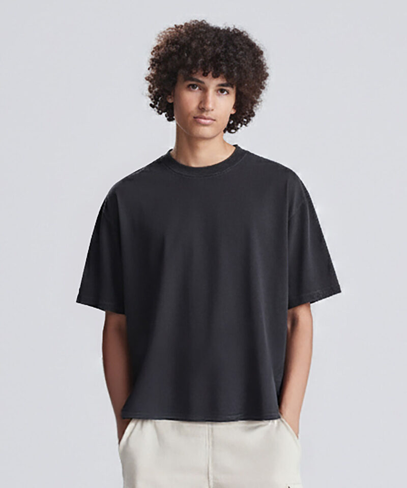 AWDis Heavyweight Boxy Cropped 240 T-Shirt