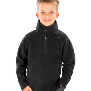 Result Recycled Kids Zip Neck Micro Fleece