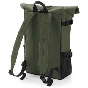 BagBase Block Roll-Top Backpack