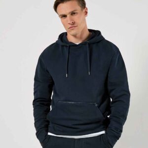 Kustom Kit Regular Fit Pique Zipped Pocket Hoodie