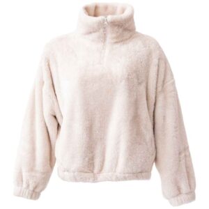 Brand Lab Ladies Fluffy 1/4 Zip Fleece