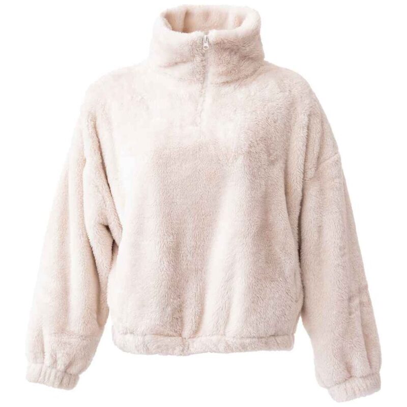 Brand Lab Ladies Fluffy 1/4 Zip Fleece