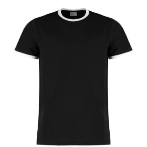 Kustom Kit Fashion Fit Ringer T-Shirt
