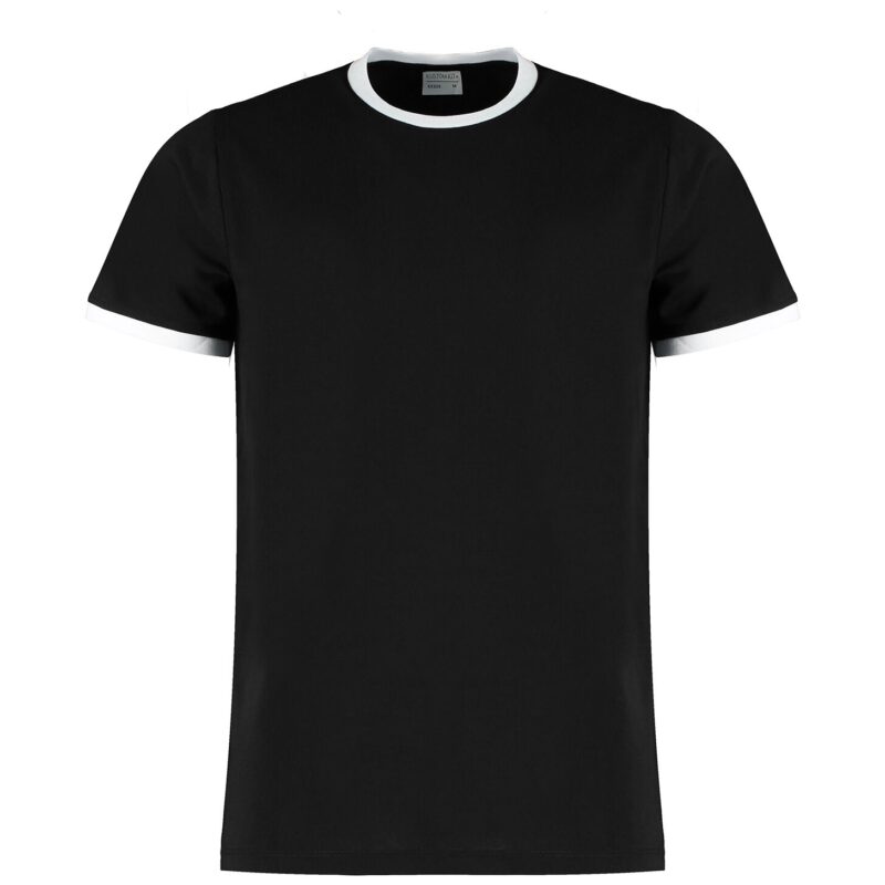 Kustom Kit Fashion Fit Ringer T-Shirt
