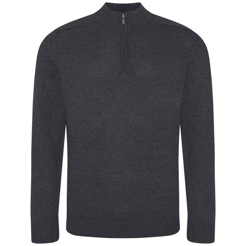 Ecologie Unisex Wakhan Zip Neck Sustainable Sweater
