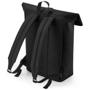BagBase Matte PU Roll-Top Backpack