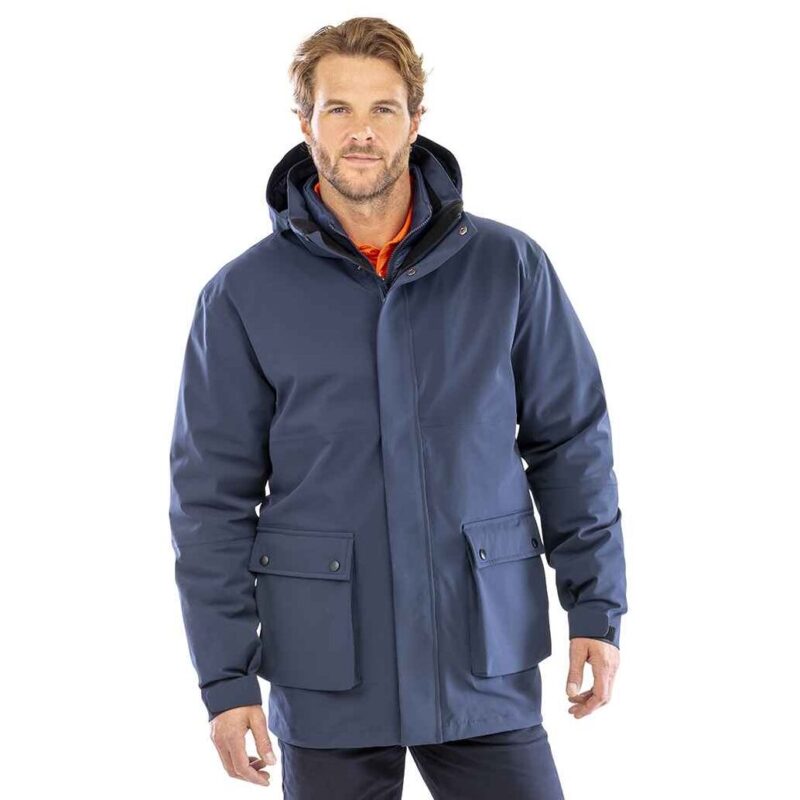 Result Recycled 3-in-1 Padded Ripstop Jacket