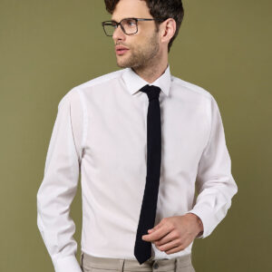 Kustom Kit Long Sleeve Tailored Business Shirt