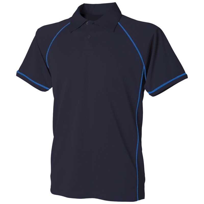 Finden + Hales Kids Performance Piped Polo Shirt
