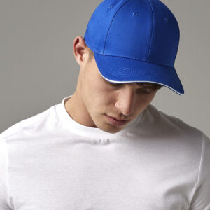 Beechfield EarthAware Classic Organic Cotton 6 Panel Sandwich Peak Cap