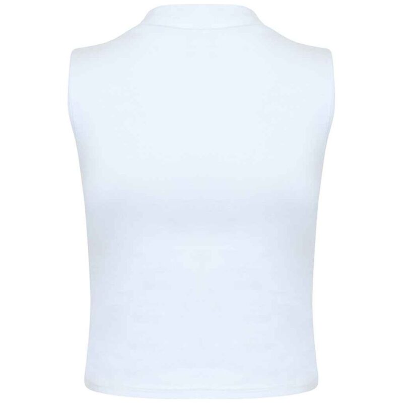 SF Clothing Ladies High Neck Crop Vest