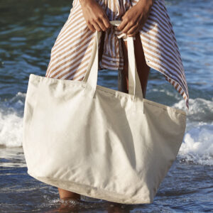 Westford Mill Oversized Heavy Duty Canvas Tote Bag