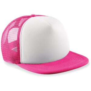 Beechfield Kids Vintage Snapback Trucker Cap