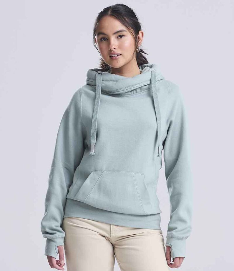 AWDis Cross Neck Hoodie