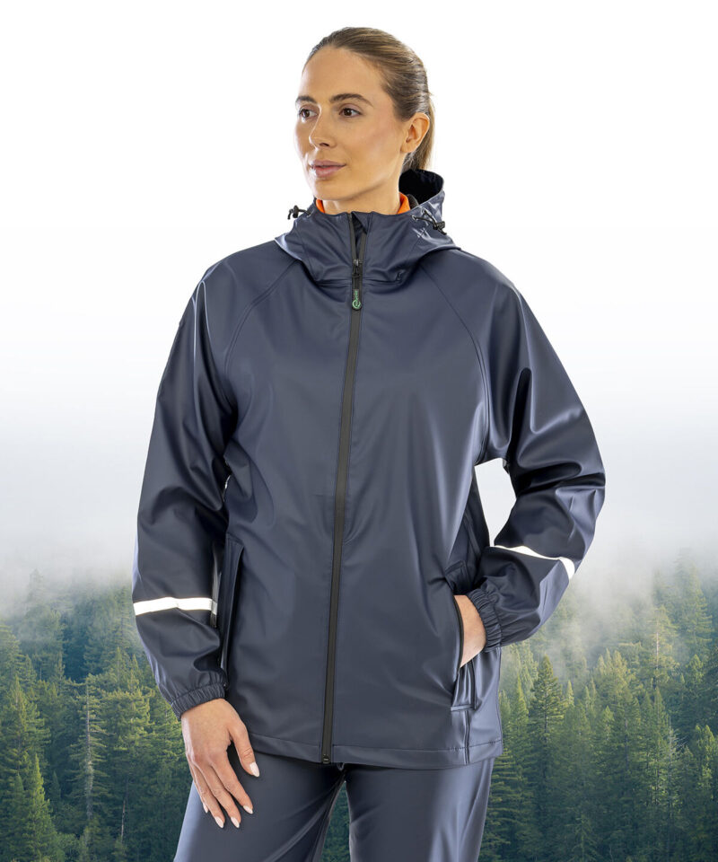 Result Recycled Prism PU Waterproof Jacket