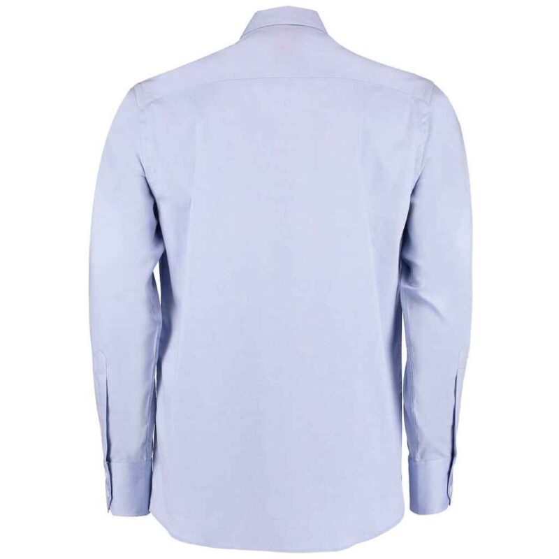 Kustom Kit Premium Long Sleeve Tailored Oxford Shirt