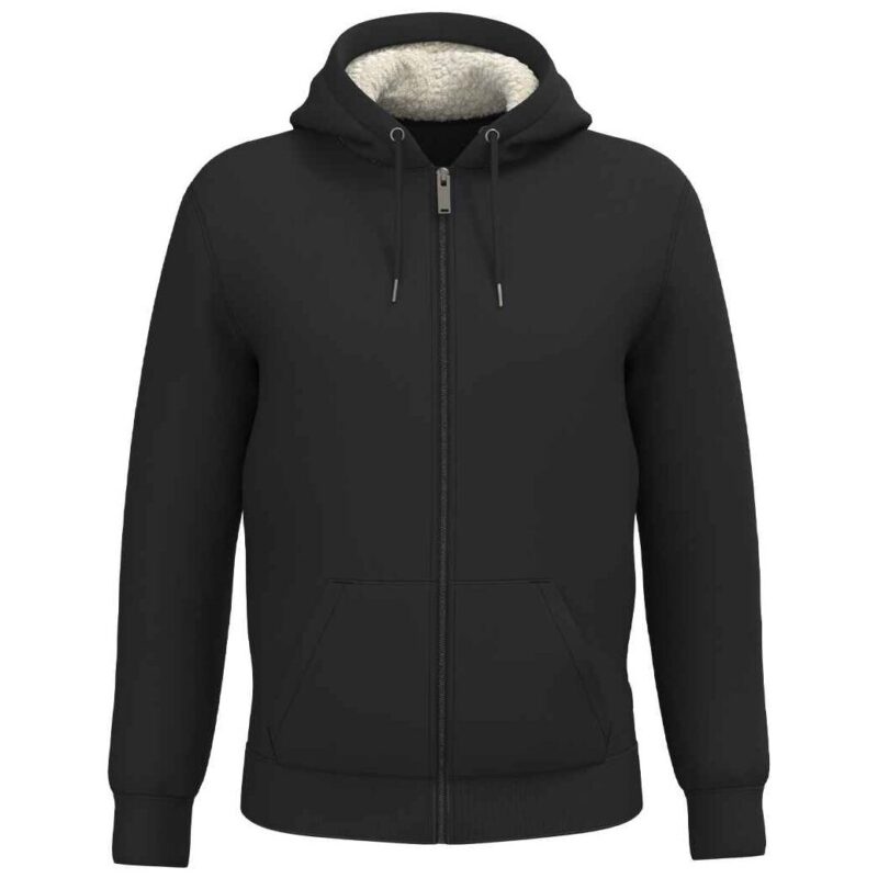 Native Spirit Unisex Sherpa lined Full Zip Sweatshirt