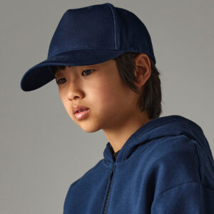 Beechfield Kids Organic Cotton 5 Panel Cap