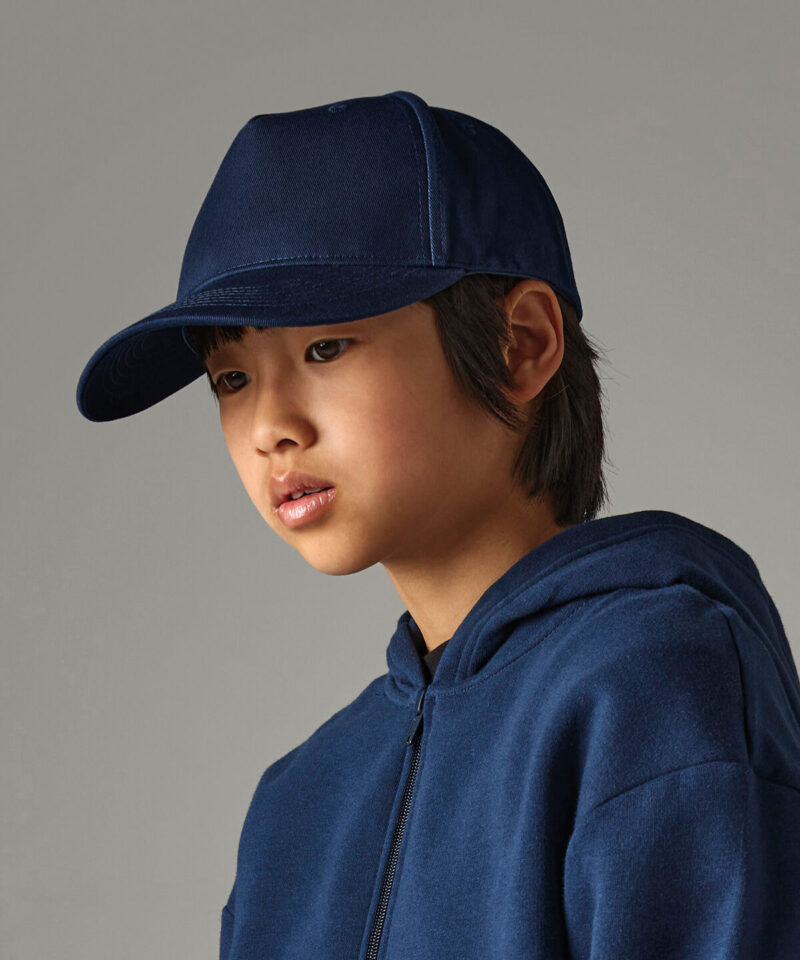 Beechfield Kids Organic Cotton 5 Panel Cap