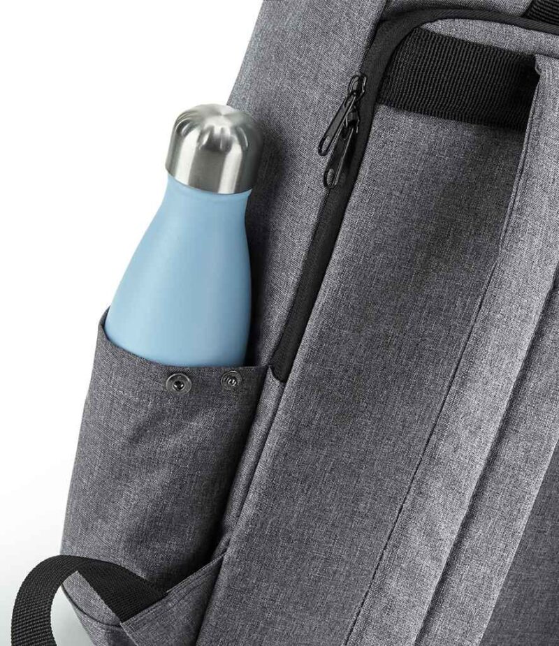 BagBase Recycled Twin Handle Roll-Top Laptop Backpack