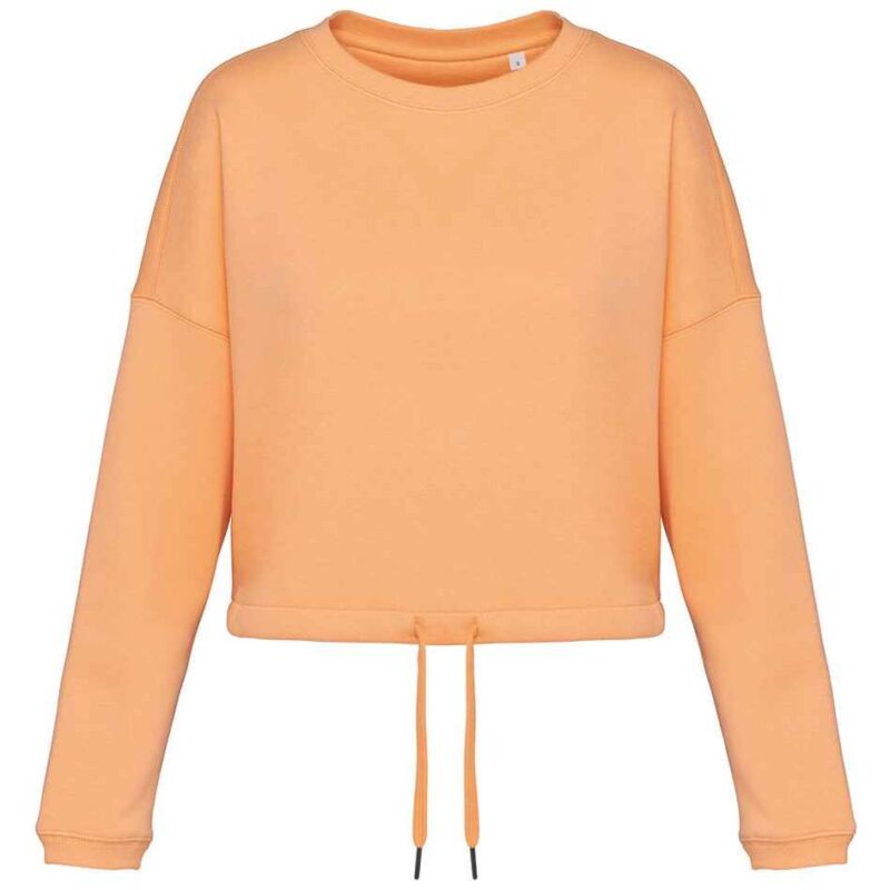 Native Spirit Ladies Oversized Cropped Sweatshirt