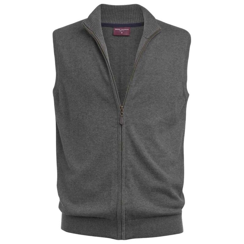 Brook Taverner Lincoln Knitted Zip Gilet