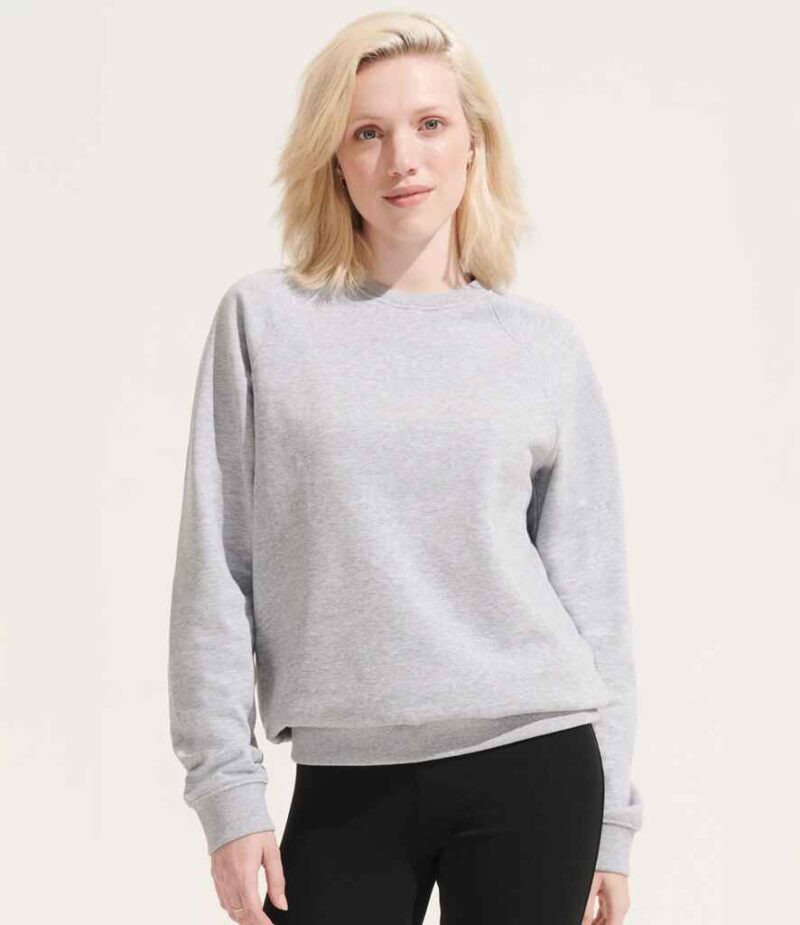 SOL'S Unisex Space Organic Raglan Sweatshirt