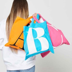 Brand Lab Cotton Short Handle Shopper