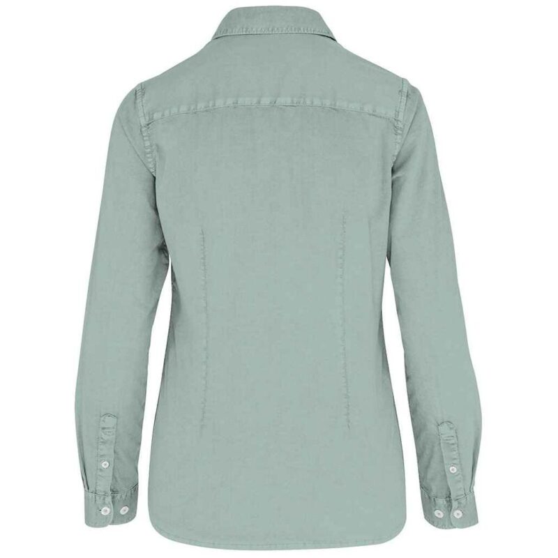 Native Spirit Ladies Washed Long Sleeve Shirt